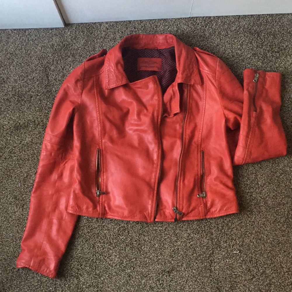 leather jacket